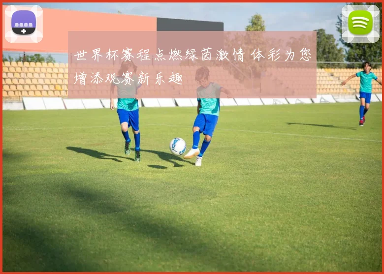 世界杯赛程点燃绿茵激情 体彩为您增添观赛新乐趣